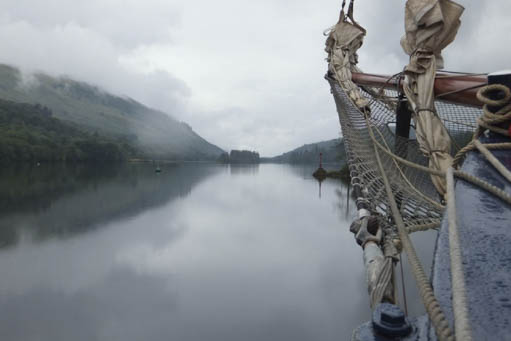 Islands & Highlands Segeltörn zeigt typische Landschaft Schottlands