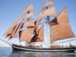 Kiel Kopenhagen zeigt das Schiff Eye of the Wind